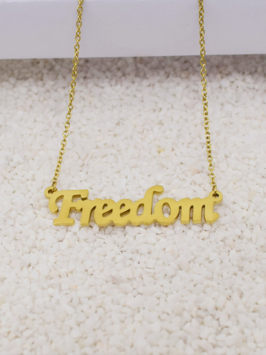 Unisex FREEDOM Necklace