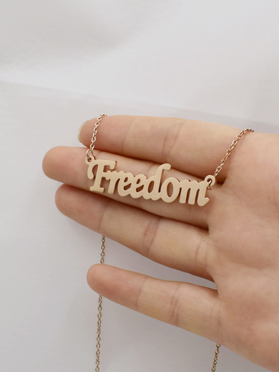 Unisex FREEDOM Necklace
