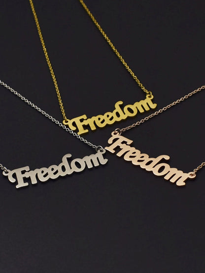 Unisex FREEDOM Necklace