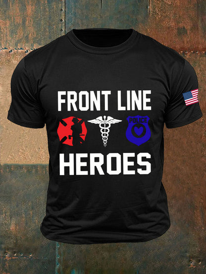 Men's Front Line Heroes T-shirts