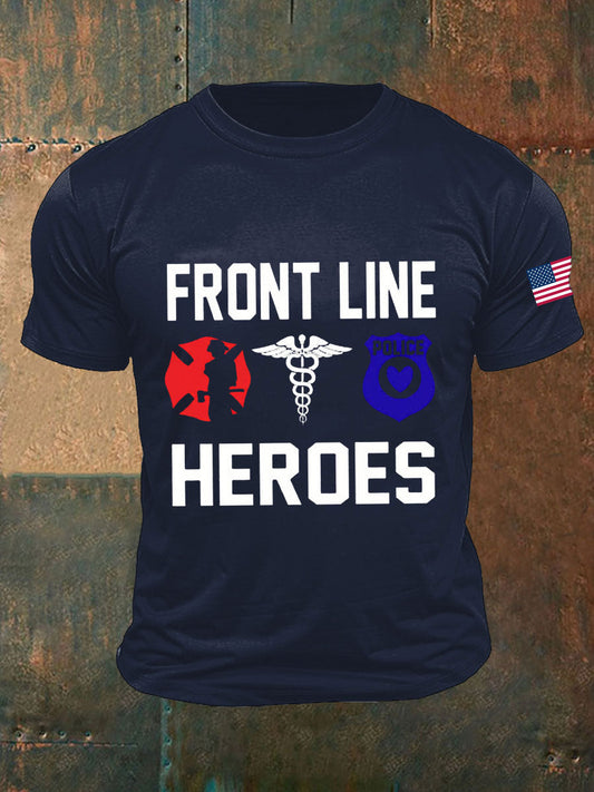 Men's Front Line Heroes T-shirts