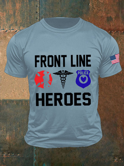 Men's Front Line Heroes T-shirts