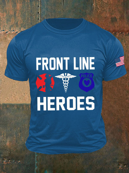 Men's Front Line Heroes T-shirts