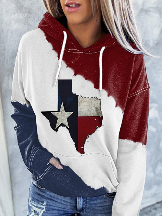 Women's Texas Print Sweatshirt