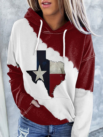 Women's Texas Print Sweatshirt