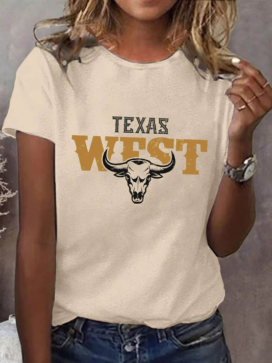 Women's Texas West short-sleeved T-shirt