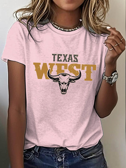 Women's Texas West short-sleeved T-shirt