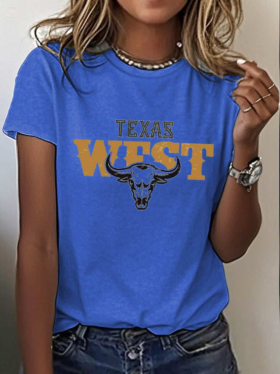 Women's Texas West short-sleeved T-shirt