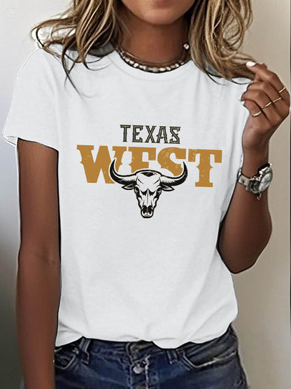 Women's Texas West short-sleeved T-shirt