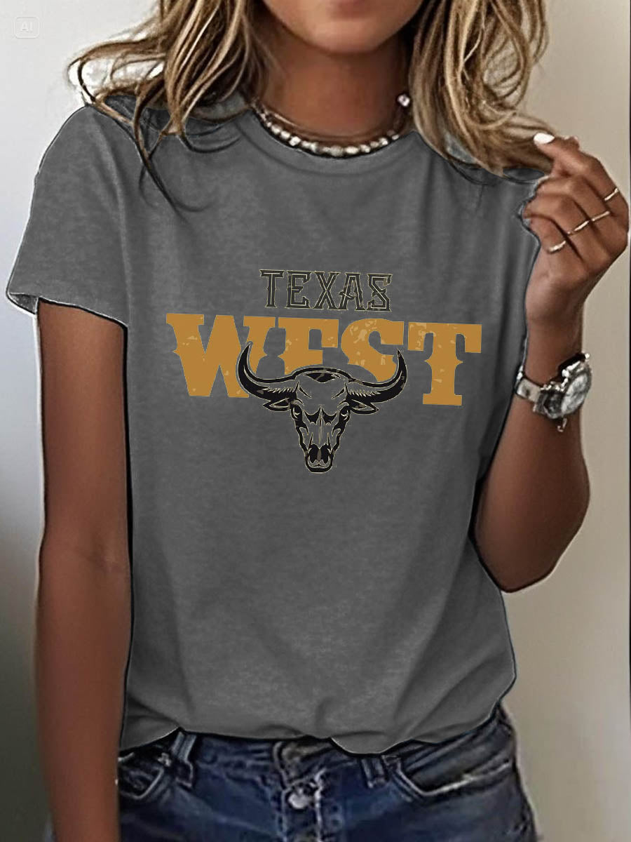 Women's Texas West short-sleeved T-shirt