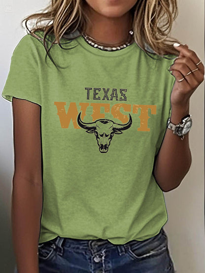 Women's Texas West short-sleeved T-shirt