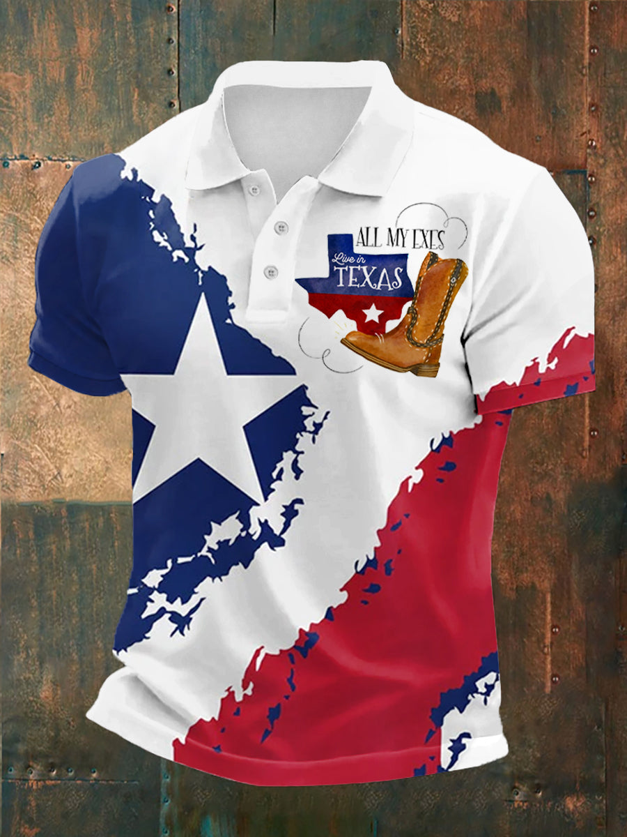 Men's Country Music Texas short sleeve shirt