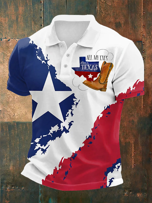 Men's Country Music Texas short sleeve shirt