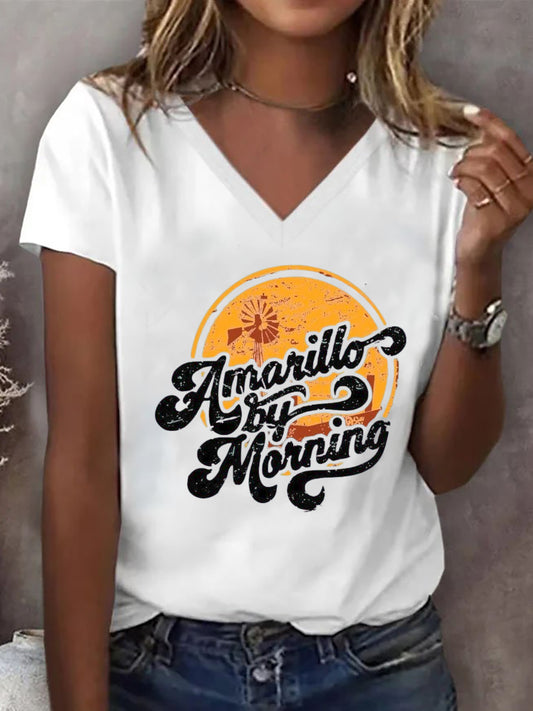 Women's Amarillo By Morning short-sleeved T-shirt