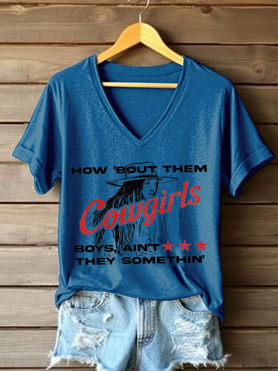 Women's How 'Bout Them Cowgirls Short Sleeve T-Shirt