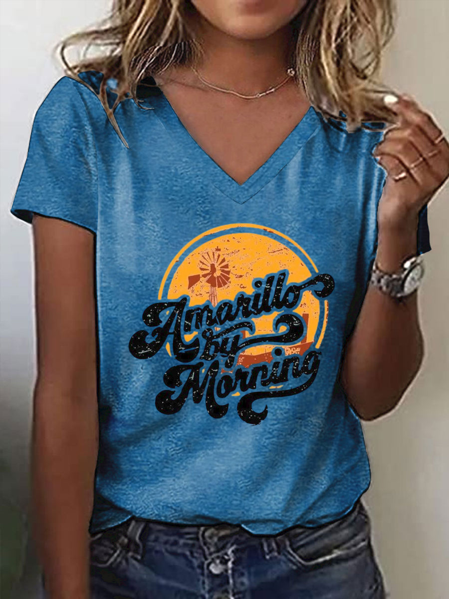 Women's Amarillo By Morning short-sleeved T-shirt
