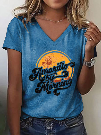 Women's Amarillo By Morning short-sleeved T-shirt
