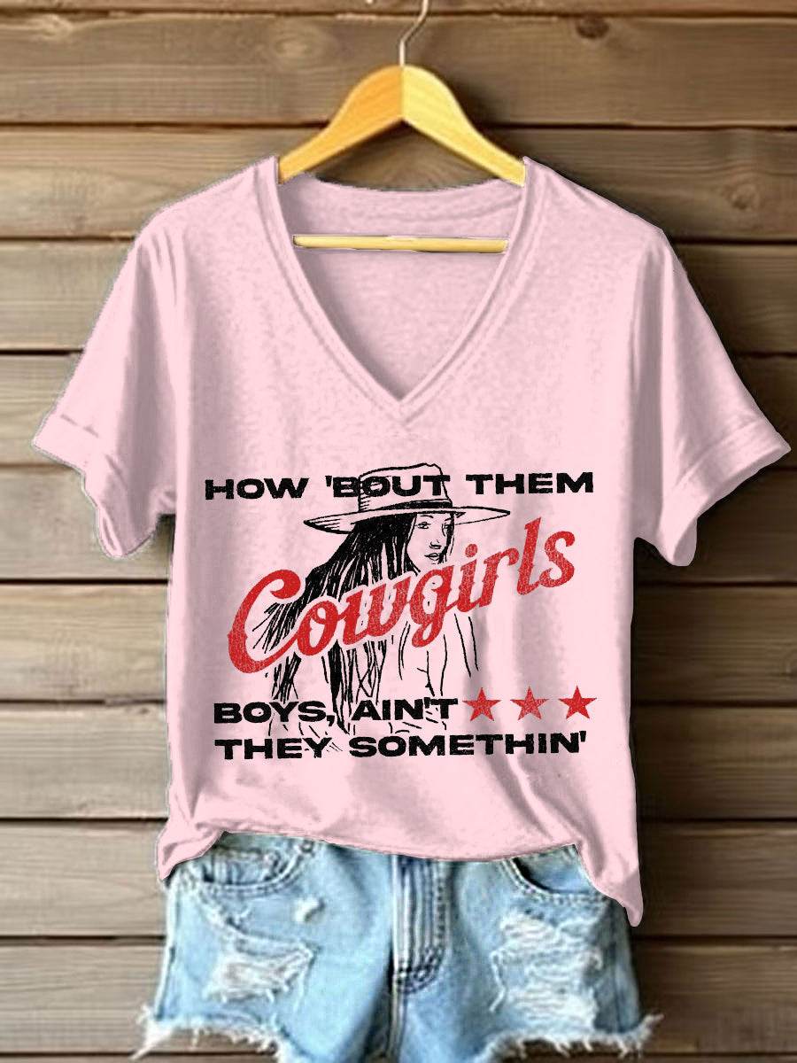 Women's How 'Bout Them Cowgirls Short Sleeve T-Shirt