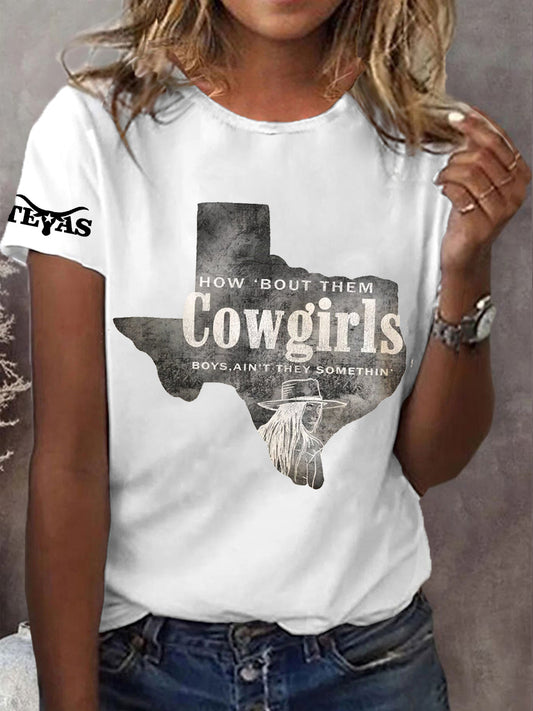Women's How 'Bout Them Cowgirls Short Sleeve T-Shirt