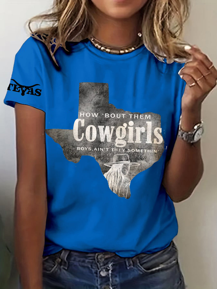 Women's How 'Bout Them Cowgirls Short Sleeve T-Shirt