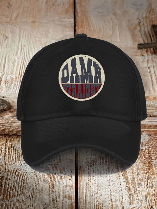 Unisex Country Music George Strait Print Hat