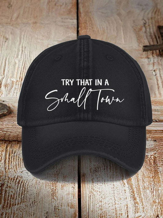 Unisex Country Music Print Hat