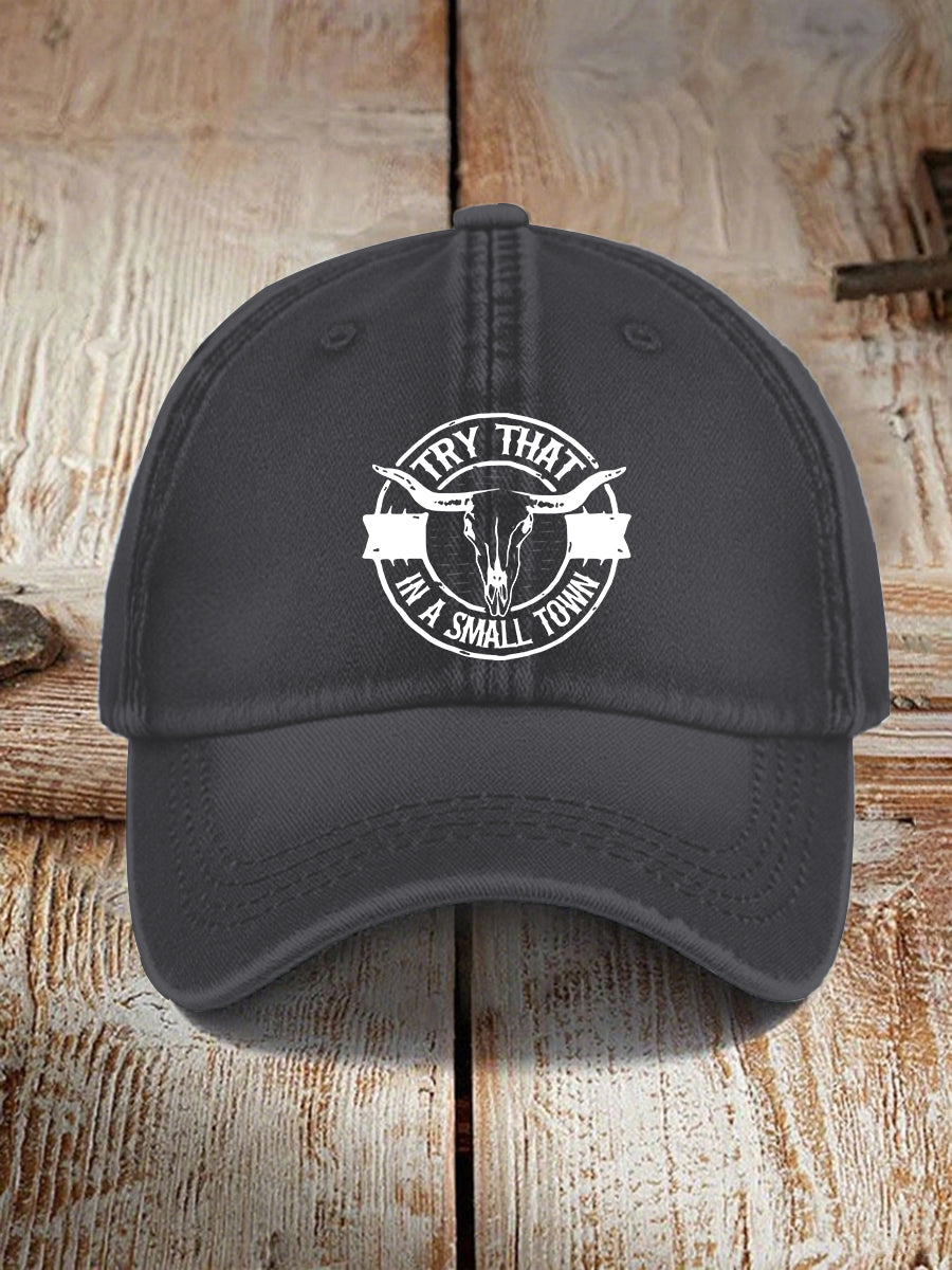 Unisex Country Music Print Hat