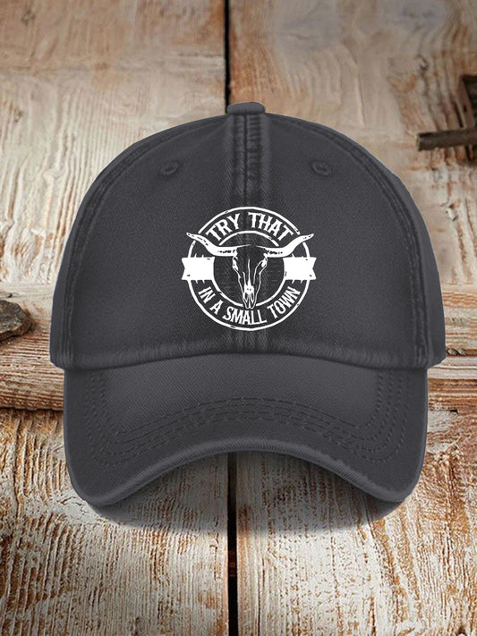 Unisex Country Music Print Hat