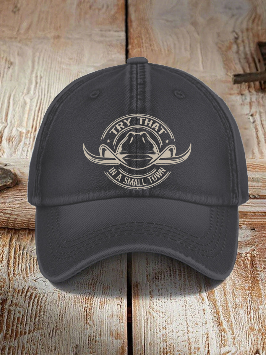 Unisex Resort Hawaiian Design Print Hat