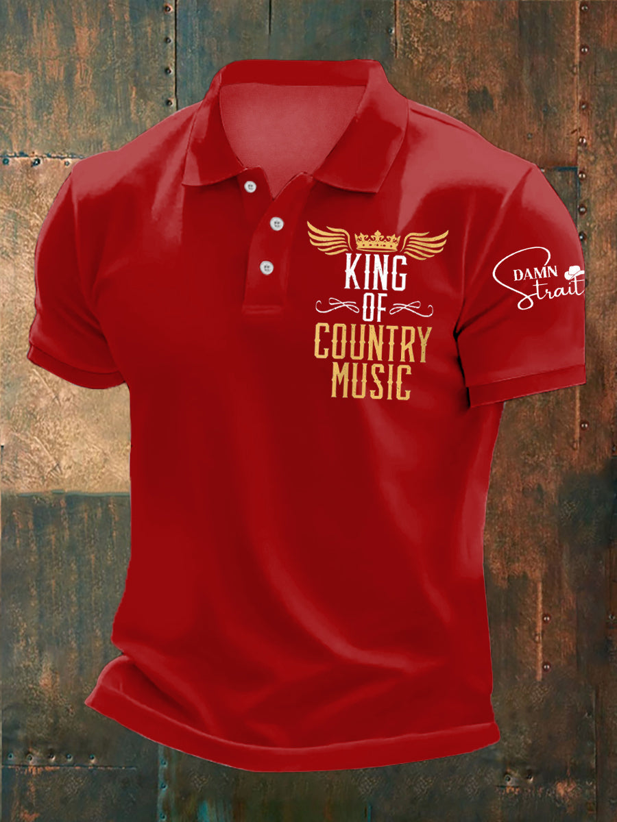 Men's George King of Country Music T-shirt