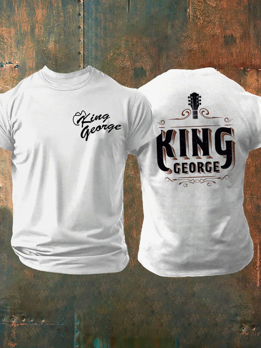 Men's King George Country Music Fan T-shirt