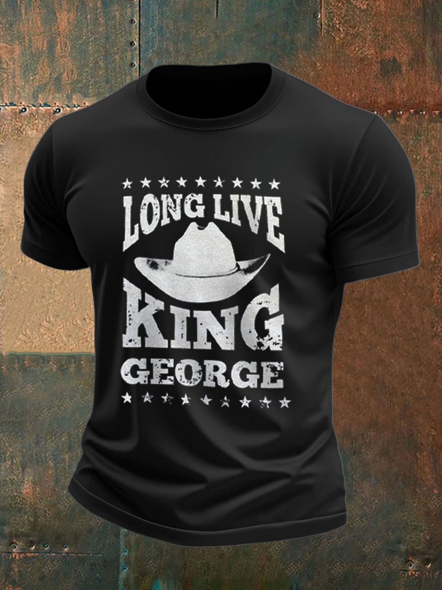 Men's Country Music King George T-shirt