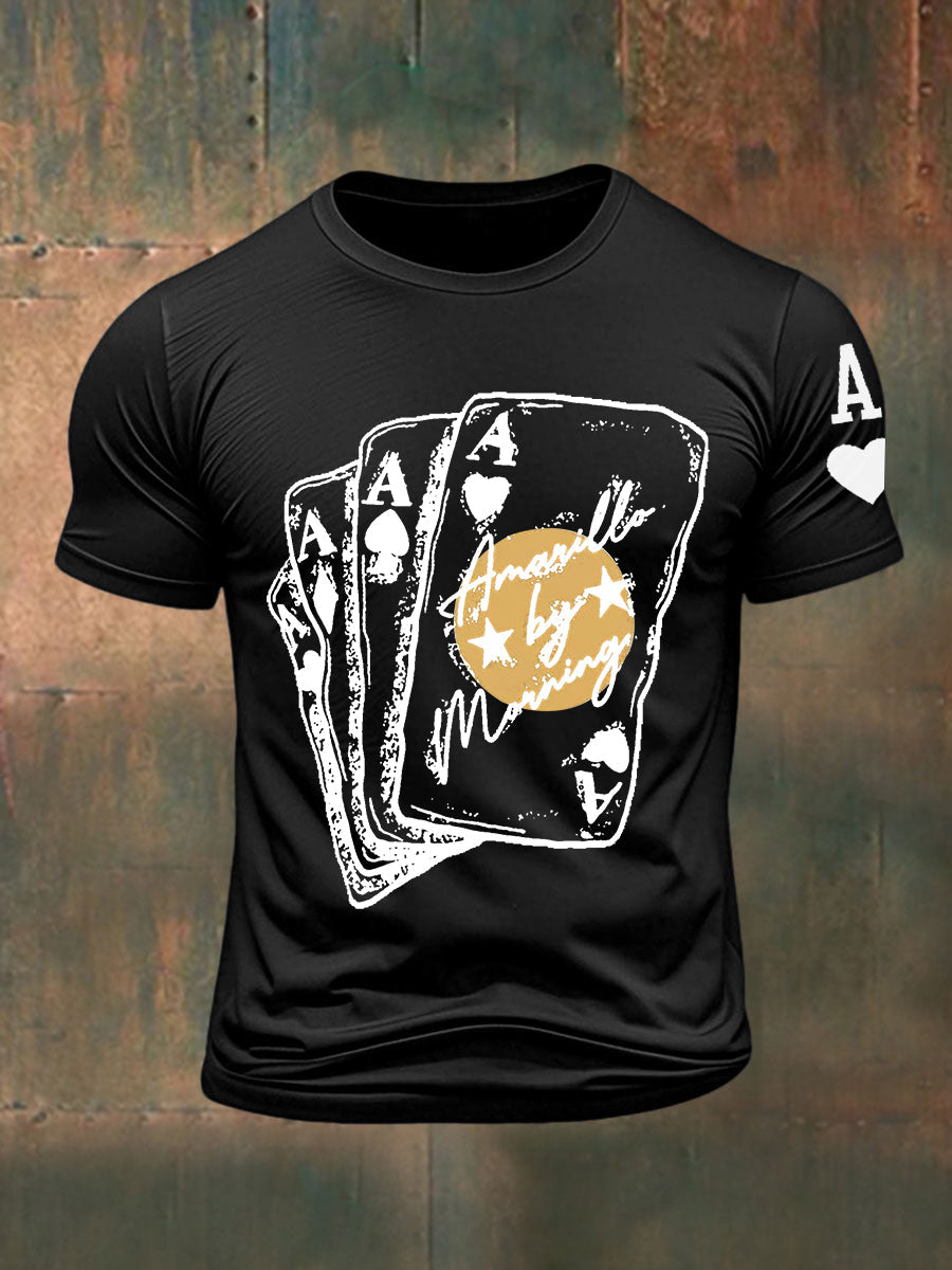 Men's Amarillo By Morning Printed T-shirt