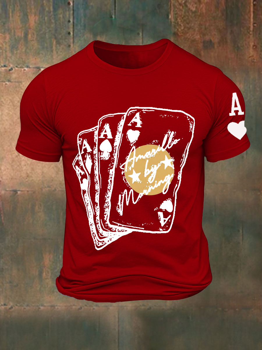 Men's Amarillo By Morning Printed T-shirt
