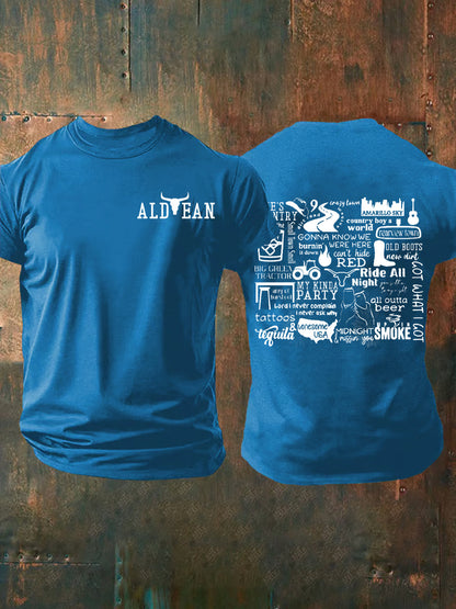 Men's Aldean Short-sleeved T-shirt
