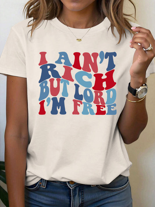 Women's Country Music Printed T-shirt