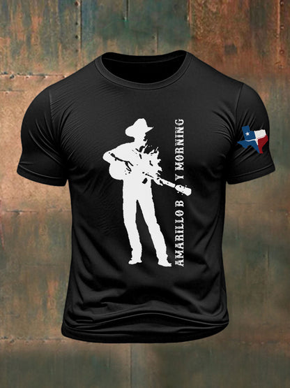 Men's Amarillo By Morning Printed T-shirt