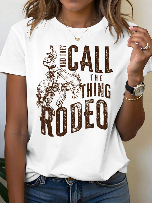 Men's Country Music Printed T-shirt