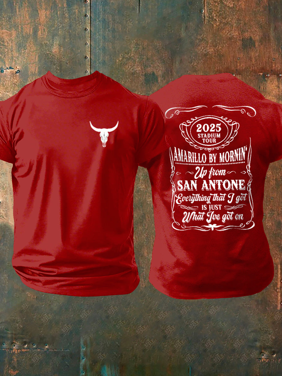 Men's Amarillo by Morning 2025 Tour T-shirt