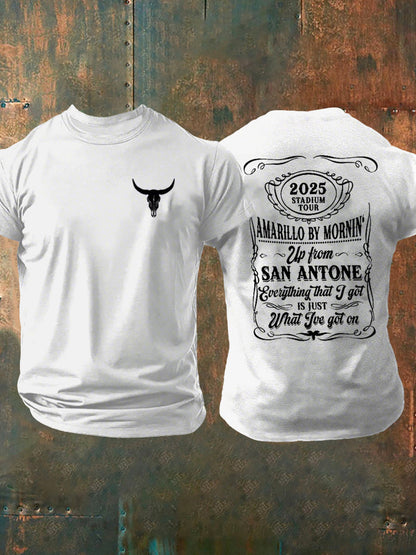 Men's Amarillo by Morning 2025 Tour T-shirt