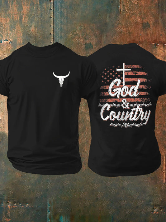 Men's God and Country Music T-shirt
