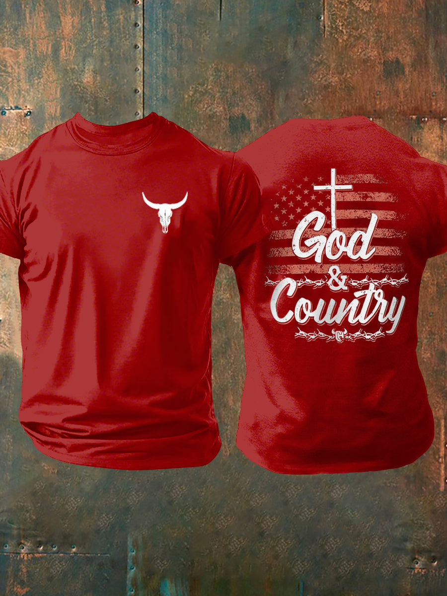 Men's God and Country Music T-shirt