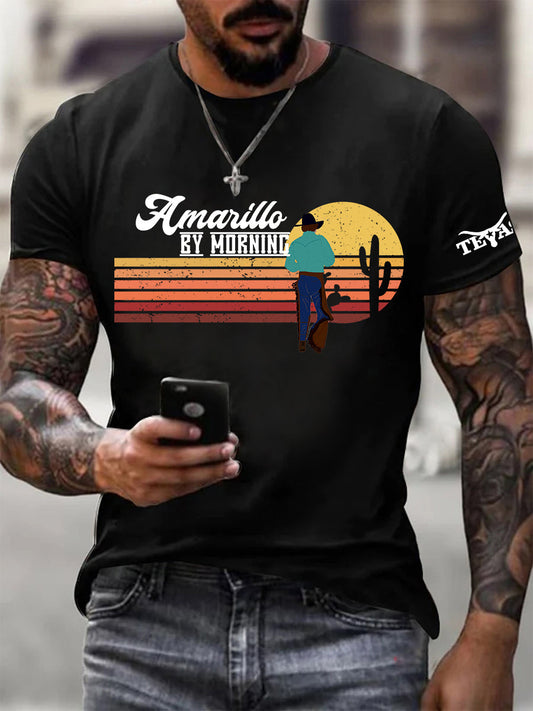 Men's Amarillo By Morning Short-sleeved T-shirt