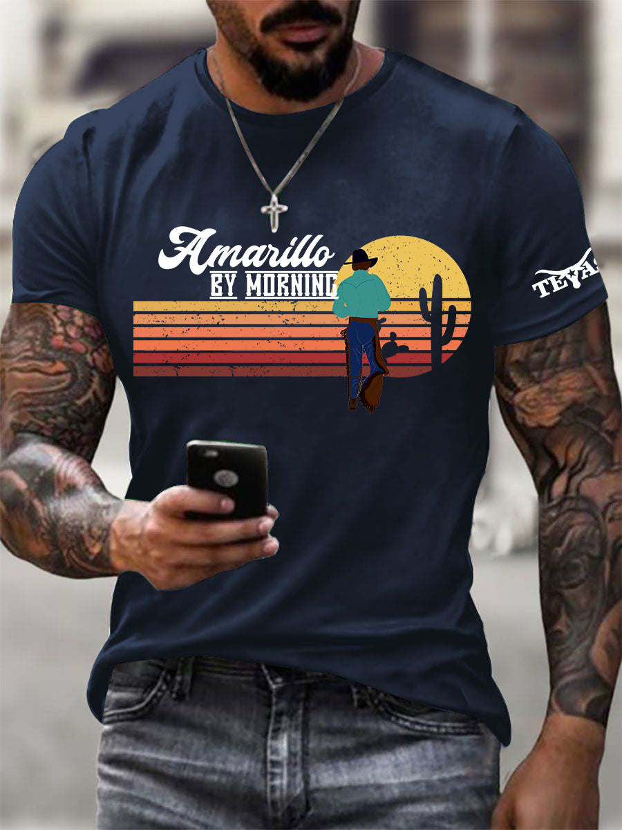 Men's Amarillo By Morning Short-sleeved T-shirt