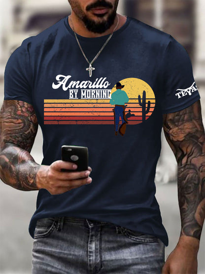 Men's Amarillo By Morning Short-sleeved T-shirt
