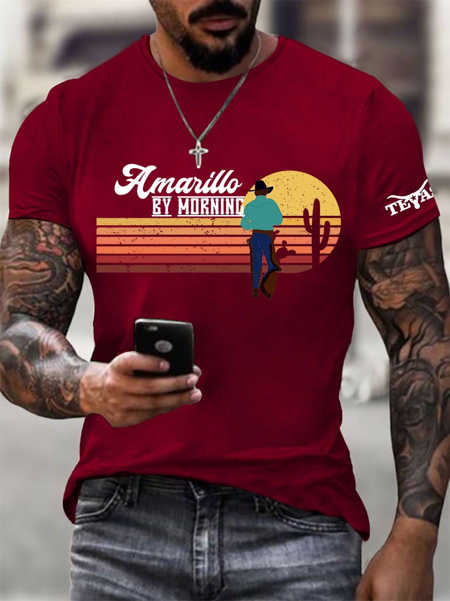 Men's Amarillo By Morning Short-sleeved T-shirt