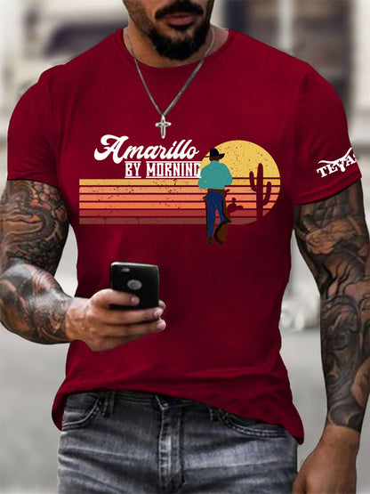 Men's Amarillo By Morning Short-sleeved T-shirt