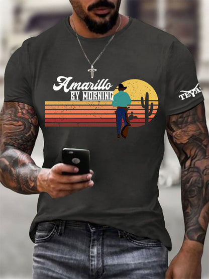 Men's Amarillo By Morning Short-sleeved T-shirt