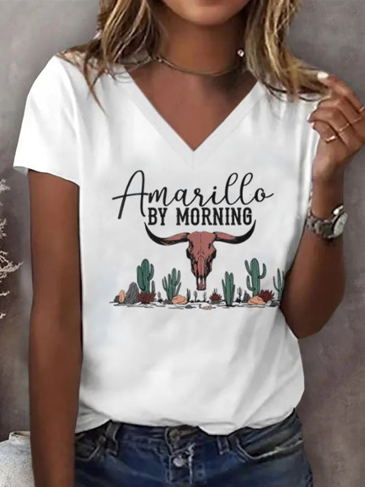 Women's Amarillo By Morning  short-sleeved T-shirt