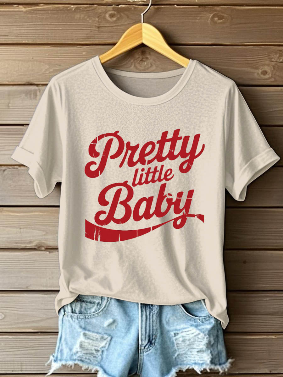 Women's Music Short-Sleeved Printed T-shirt